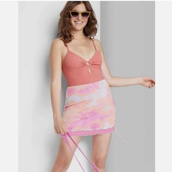 wild fable Tops - NWT Wild Fable Coral Bodysuit